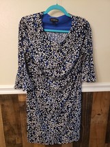 Womens Liz Claiborne Dress Size 8 Blue - £16.77 GBP