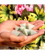 Green Aventurine Small Pyramids Lot of 9Pc - $44.55