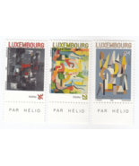 Luxembourg, 2000 Art Collection - MNH - Set of 3 Stamps, AH 349 - $7.16