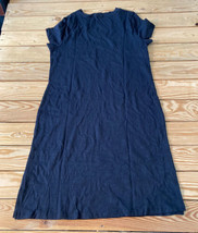 Belle by Kim gravel NWOT Women’s Slub knit one pocket t shirt dress S black BH - £15.54 GBP