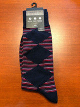 MSRP $10 Alfani Men&#39;s Striped Socks Size One Size - $9.26