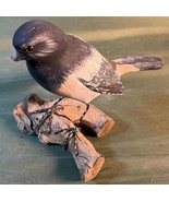 Old Vintage Hand Carved Painted Wood Bird Statue Wooden Art Sculpture Ca... - $84.80 CAD
