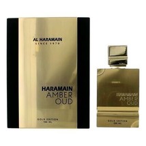 Amber Oud Gold Edition by Al Haramain, 4 oz Eau De Parfum Spray Unisex - £67.59 GBP