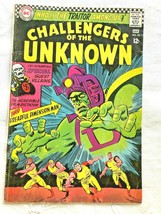 Challengers of the Unknown Comic #53 DC Silver Age Good to Very Good Condition - £7.85 GBP