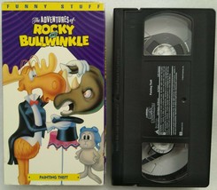 VHS The Adventures of Rocky  Bullwinkle - Vol 10 Painting Theft (VHS, 1992) - £8.65 GBP