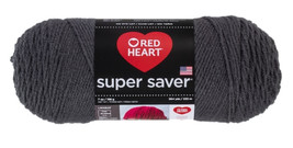 Red Heart Super Saver Yarn, Charcoal Black - £5.55 GBP
