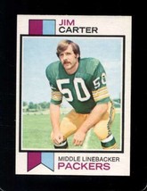 1973 Topps #55 Jim Carter Exmt (Rc) Packers *X55524 - $1.96