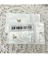 (2) 3D Butterfly Nail Charms - Rhinestone Metal Nail Art Studs - €4,28 EUR