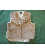 vintage goodyear wrangler tires lined vest cowboy retro size XL hunting ... - €69,48 EUR