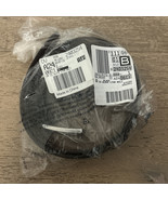 NWT Lands&#39; End Black Glove Leather Dress Belt - Men&#39;s Size 34 - $15.00