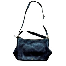 Kate Spade Purse Handbag Black Pebbled Leather - $571.09 MXN