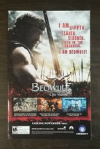 2007 Beowulf The Game Ubisoft Video Game Full Page Ad - £5.30 GBP