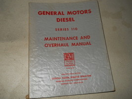 1956 1957 Gmc Chevy Truck Trucks Series 110 Diesel Maintenance &amp; Overhaul Manual - £52.28 GBP