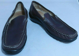 Coach LIANNA Calf Leather Loafers Brown Size 7B Made In Italy - $34.30