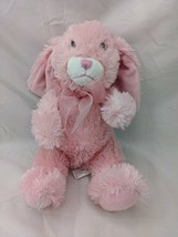 Commonwealth Pink Rabbit Plush Bunny 12 Inch 2010 Stuffed Animal Toy - $9.86