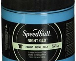 Speedball Fabric Screen Printing Ink, 8-Ounce, Night Glo Yellow, Glow in... - £15.97 GBP