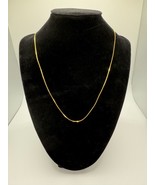 Skinny Second Skin Necklace Jewelry, Stainless Steel, 14K White or Gold ... - $258.64 MXN