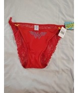 Wonder Woman Star Print Women&#39;s Underwear Panties Red Size 2xl - $13.01 CAD