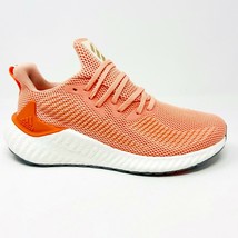 Adidas Alphaboost Semi Coral Glow Pink Mens Running Shoes Sneakers F33947 - £51.91 GBP
