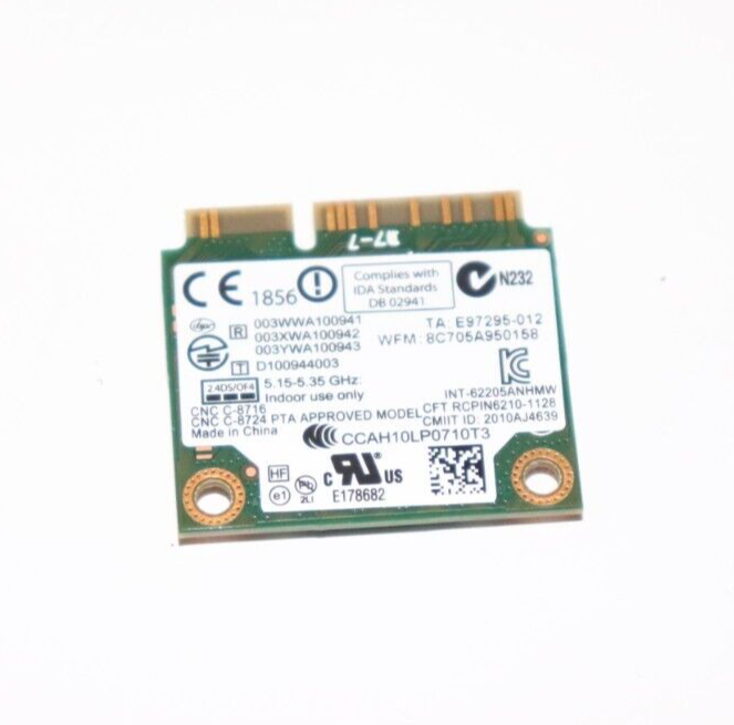 0-4 GENUINE Lenovo ThinkPad T420 Laptop Wireless WiFi Card 62205ABHMW - $10.91
