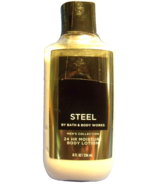 Bath &amp; Body Works Body Lotion Men New 8 oz Steel - £10.94 GBP