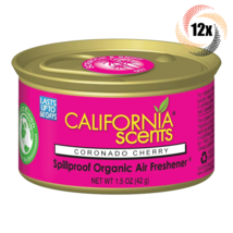 12x Cans California Scents Coronado Cherry Spillproof Air Freshener | 1.5oz - £30.64 GBP