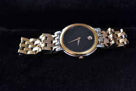 Movado Meuseum watch with a New Battery Swiss Made Gold Tone Bracelet - £95.77 GBP