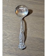 Vintage Berkshire Silver Co Flatware Ladle Roses Tarnished 5 Inches length - $8.86