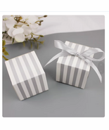 50pcs Square Small Candy Packaging Boxes,Gift Boxes,Chocolate Wedding Fa... - $9.90