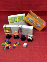 Totally 80&#39;s Trivial Pursuit Board Game Replacement Parts Pieces and Cards - £10.13 GBP