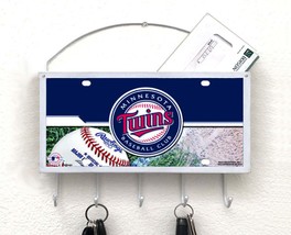 Minnesota Twins Mail Organizer, Mail Holder, Key Rack, Mail Basket, Mail... - $23.99