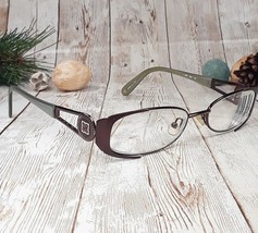 Liz Claiborne Brown Olive Metal Eyeglasses FRAMES ONLY - L350 2AG 50-17-135 - £28.90 GBP