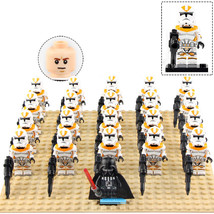 Star Wars 212th Attack Battalion Clone Trooper Army Lego Moc Minifigures 21Pcs - £26.37 GBP