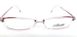 Vintage Silhouette SPX9197671 53-15-130 Clear Red Women&#39;s Eyeglasses - $29.99