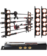 Safeguard Fishing Rod Holder Rack Wall Ceiling Mount Garage Storage Orga... - $15.15