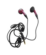 JVC Classic Vintage stereo Earphones Headphones 3.5mm jack - Red - $500.91 MXN