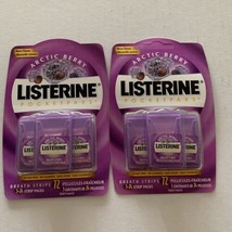 Brand New Listerine Pocketpaks Arctic Berry 2 Pack 72 Strips Each - £51.14 GBP