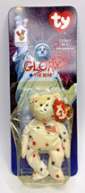 1999 Ty McDonalds Beanie Baby Legends &quot;Glory&quot; Retired American Bear BB18 - £7.83 GBP