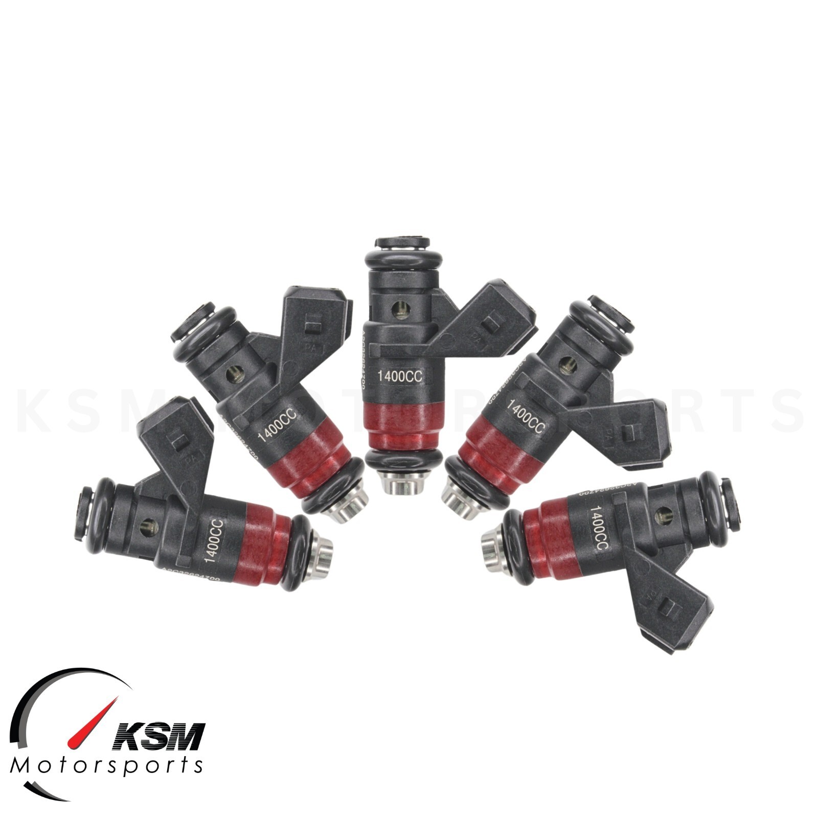 5x 133lb 1400cc Adapté Deka Compact Court Injecteur Carburant FI114700 E... - $293.99