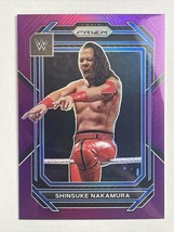 Shinsuke Nakamura 2023 Panini WWE Prizm Purple Prizm #167 77/149 - £4.90 GBP