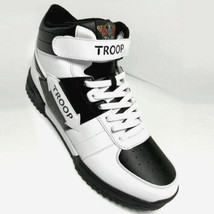 Men&#39;s Troop Crown Ripple Black | White High-Top Sneakers - $98.00