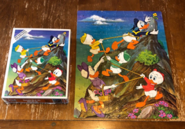 Vintage 1980 Whitman Walt Disney Donald Duck Daisy &amp; Nephews Puzzle 100 Pieces - £15.65 GBP