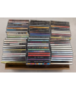 Lot of 70 Assorted Music CDs w/ Jewel Cases  Various Genres Pop Country ... - $932.78 MXN