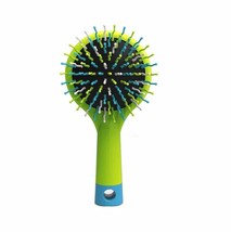 Mia Happy Brush 2 in 1 Detangling Brush w/ Mirror Multicolor Curvy Brist... - $10.84 CAD