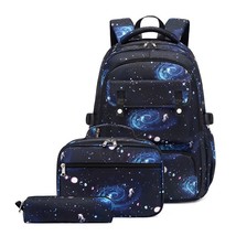 Schoolbags waterproof nylon school backpack for teenage boys backpacks school bags 3pcs thumb200