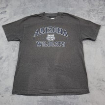 Arizona Wildcats Shirt Mens M Gray Short Sleeve Crew Neck Graphic Print T Shirt - £18.18 GBP