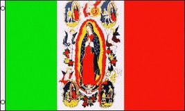 Our Lady of Guadalupe Catholic 5&#39;x3&#39; Hanging Flag - £3.83 GBP