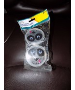 Panda Bear  Set of 2 Snack Containers W/Spoon NEW - £11.65 GBP