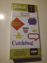 EC Cricut ~STORE FRONT Cuttlebug~ Complete~ Cartridge  - £5.46 GBP