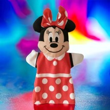 Melissa & Doug Hand Puppet Minnie Mouse Baby Kids Theatre Red White Polka Dot - $7.90